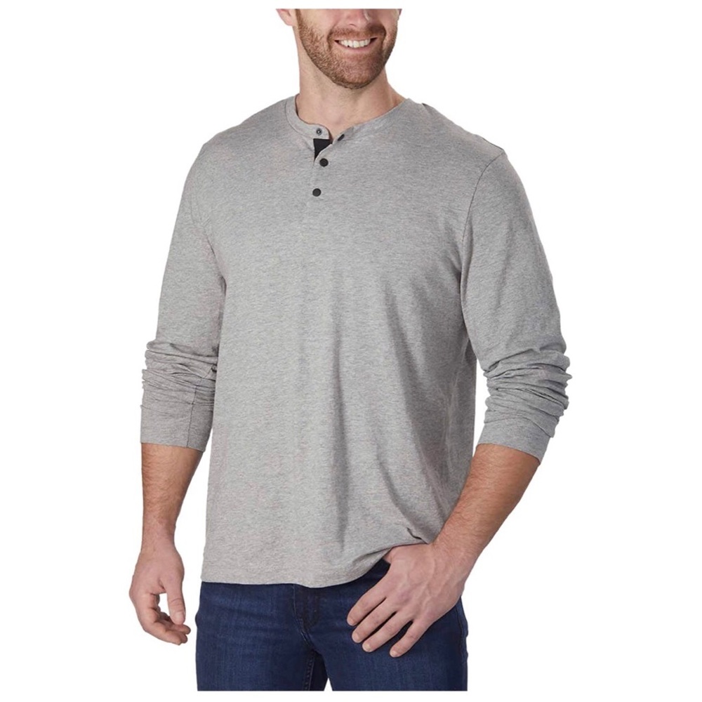 Men’s Long Sleeve Henley